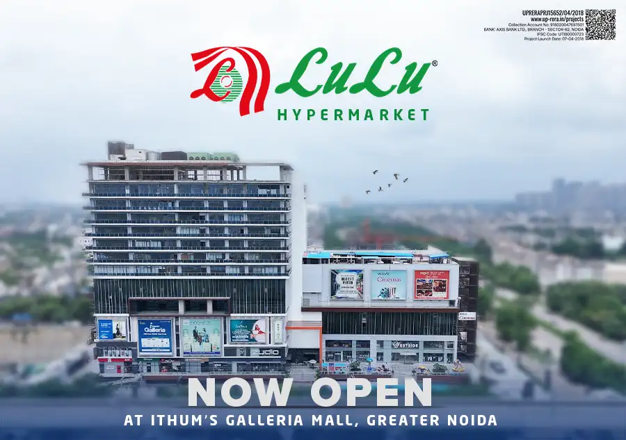 LuLu Hypermarket - Now Open at IThums Galleria Mall, Greater Noida